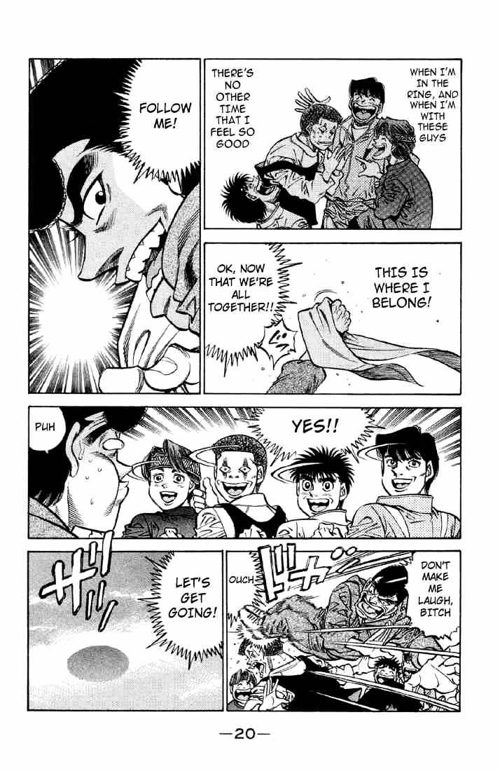 Hajime no Ippo: Fighting Spirit, Chapter 371 image 21